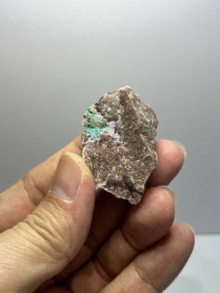 Druzy Chrysocolla With Cobaltoan Calcite Raw Crystals 16g