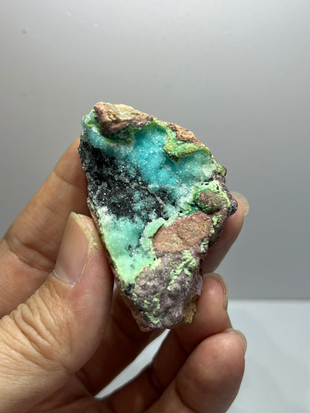 Druzy Chrysocolla Raw Crystals 50g