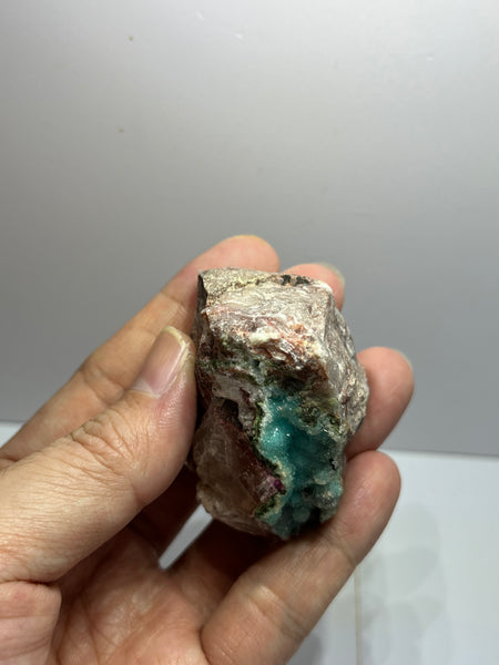 Druzy Chrysocolla Raw Crystals 90g