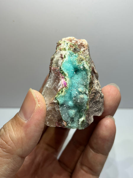 Druzy Chrysocolla Raw Crystals 90g