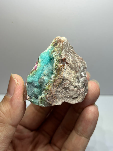 Druzy Chrysocolla Raw Crystals 90g
