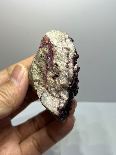 Cobaltoan Calcite Raw Crystals 94g