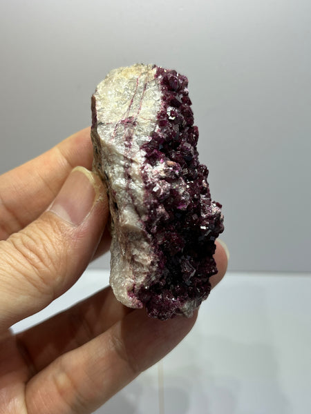 Cobaltoan Calcite Raw Crystals 94g