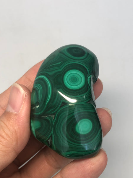 Malachite Polished Raw Crystals 100g