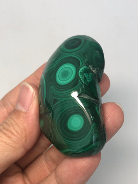 Malachite Polished Raw Crystals 100g