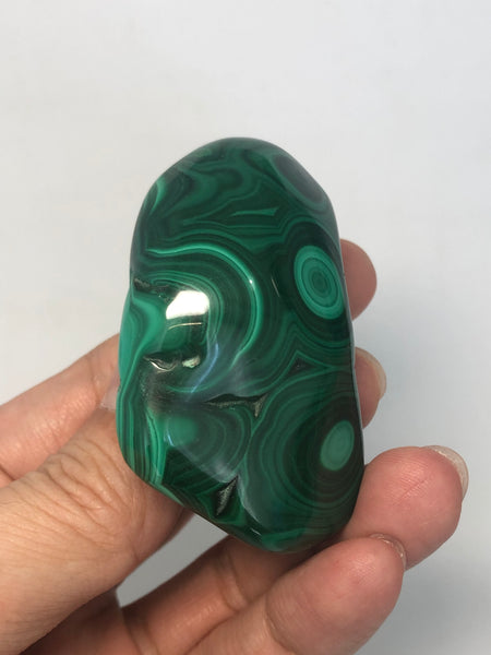 Malachite Polished Raw Crystals 100g