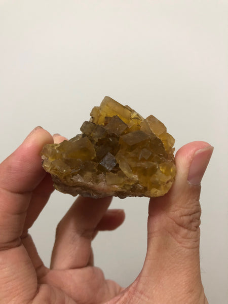 Yellow Fluorite from Morocco 100g