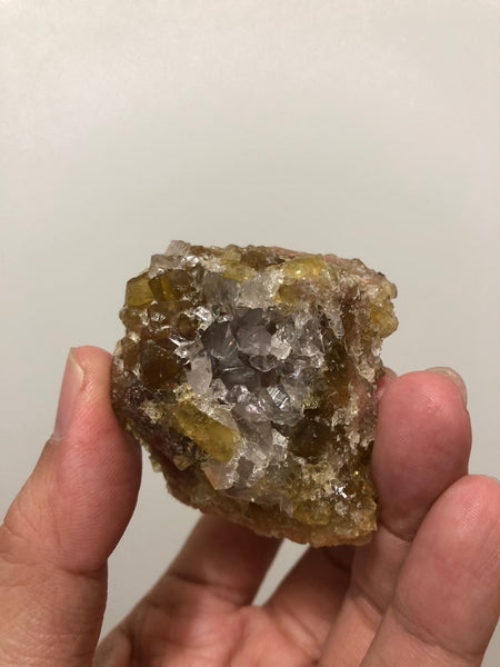 Yellow Fluorite from Morocco 100g