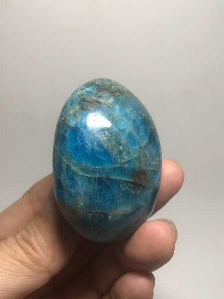 Blue Apatite Palm Stones 103g