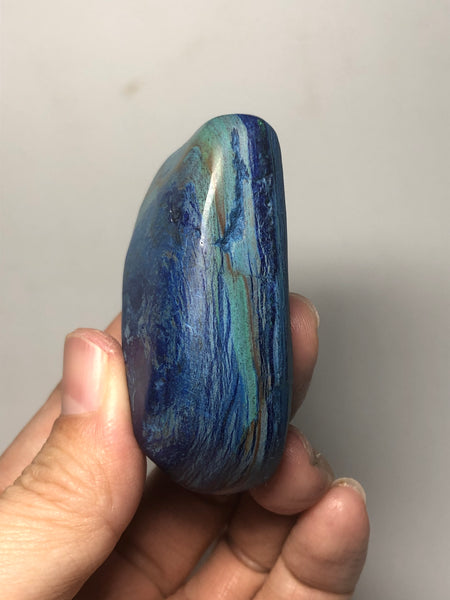 Azurite Palm Stones 106g