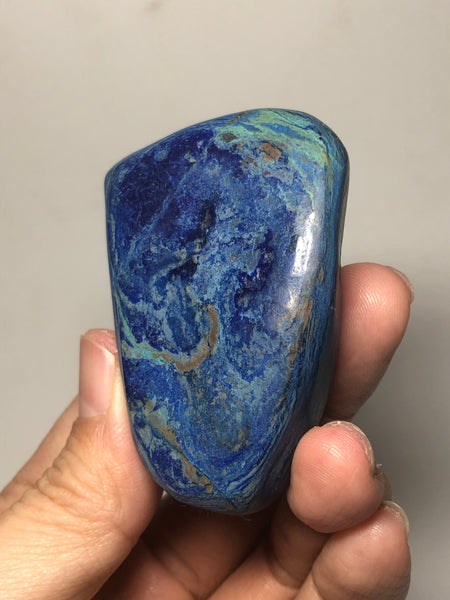Azurite Palm Stones 106g