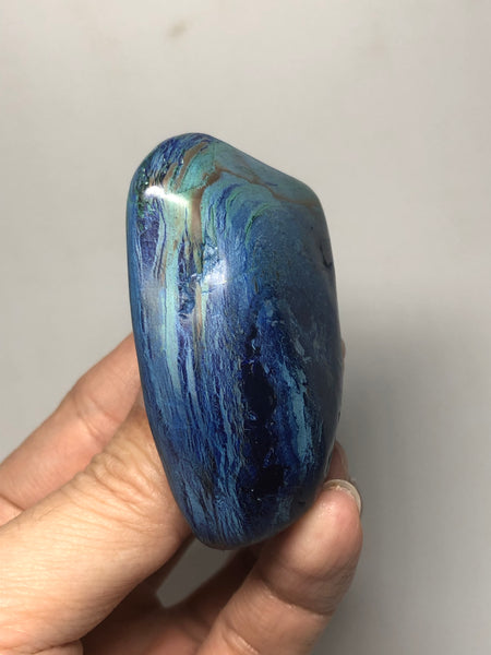 Azurite Palm Stones 106g