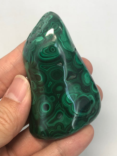 Malachite Polished Raw Crystals 111g