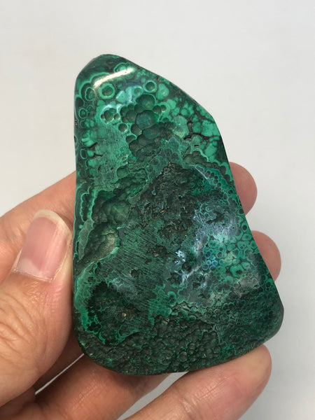 Malachite Polished Raw Crystals 111g