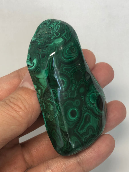 Malachite Polished Raw Crystals 111g