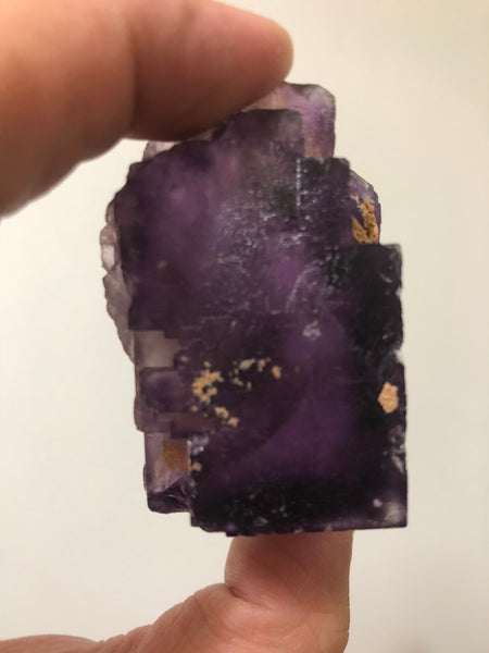 Deep Purple Cubic Flourite 112g