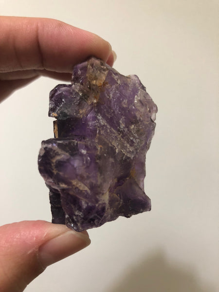 Deep Purple Cubic Flourite 112g