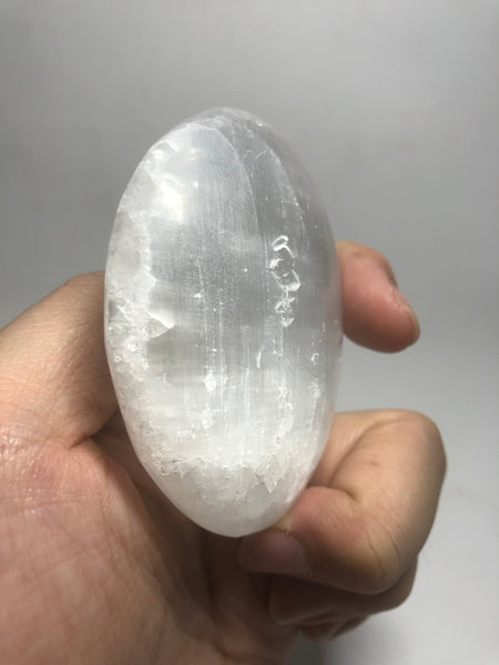 Selenite Palm Stones 112g