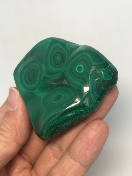 Malachite Polished Raw Crystals 114g
