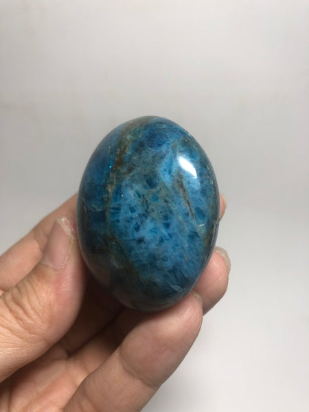 Blue Apatite Palm Stones 116g