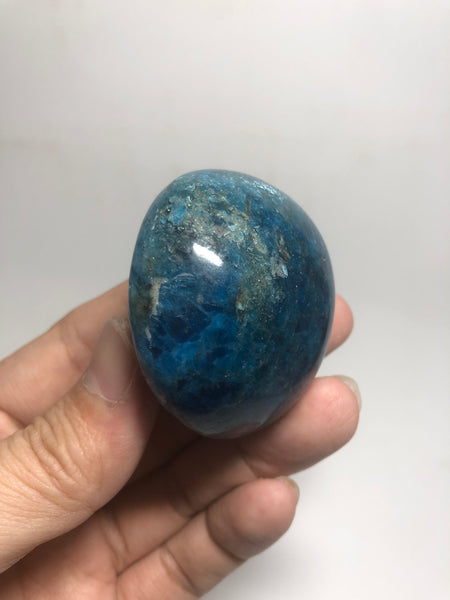 Blue Apatite Palm Stones 116g
