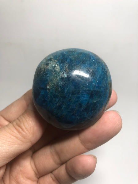 Blue Apatite Palm Stones 116g