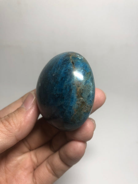 Blue Apatite Palm Stones 116g