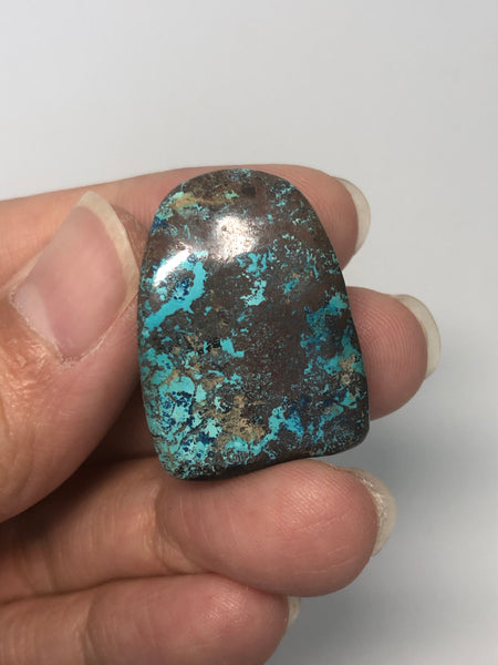 Shattuckite with Chrysocolla Tumbled Stones 12g