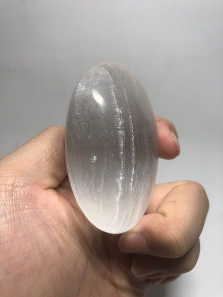 Selenite Palm Stones 120g