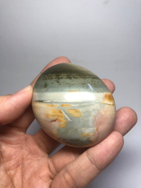 Polychrome Jasper Palm Stones 124g