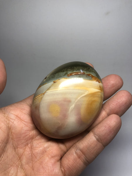 Polychrome Jasper Palm Stones 124g