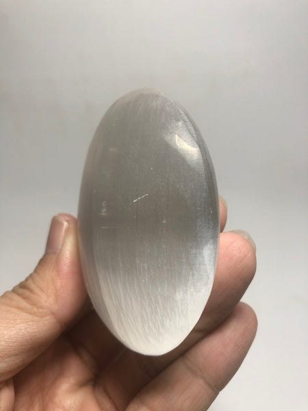 Selenite Palm Stones 124g