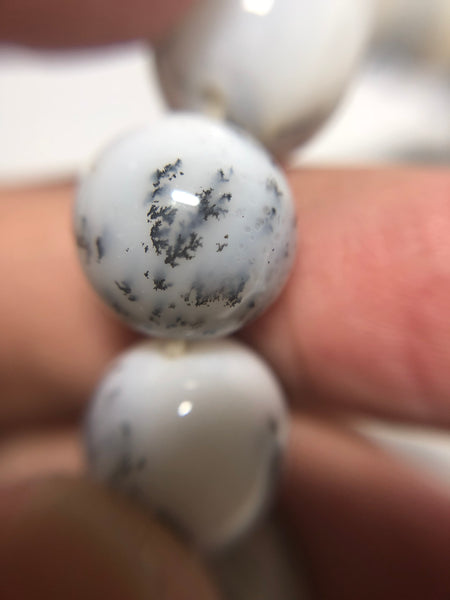 Dendritic Agate Crystal Bracelets 12mm