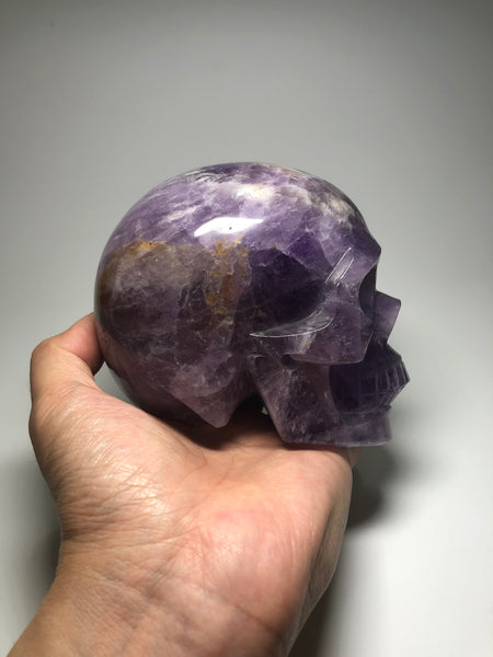Amethyst Crystal Skull 1300g