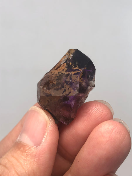 Amethyst Quartz Double Terminated Raw Crystals 13g