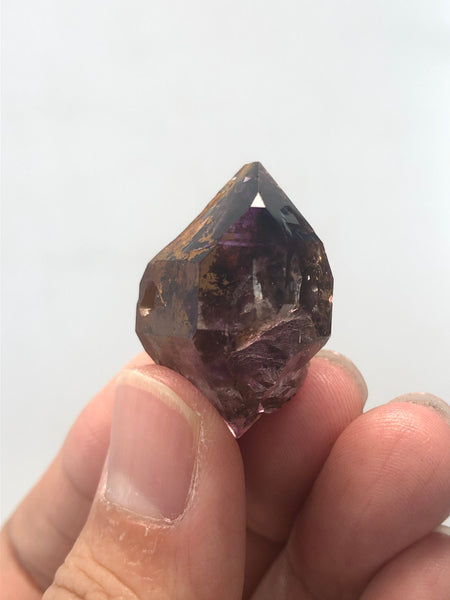 Amethyst Quartz Double Terminated Raw Crystals 13g
