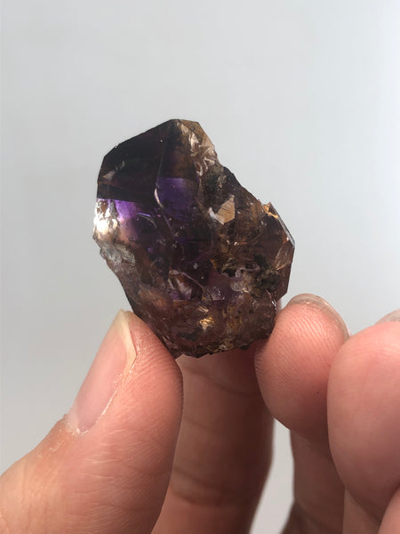 Amethyst Quartz Double Terminated Raw Crystals 13g