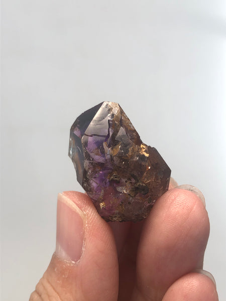 Amethyst Quartz Double Terminated Raw Crystals 13g
