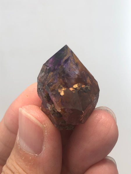 Amethyst Quartz Double Terminated Raw Crystals 13g