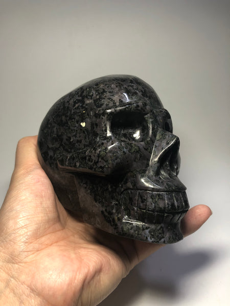 Mystic Merlinite Crystal Skull 1480g