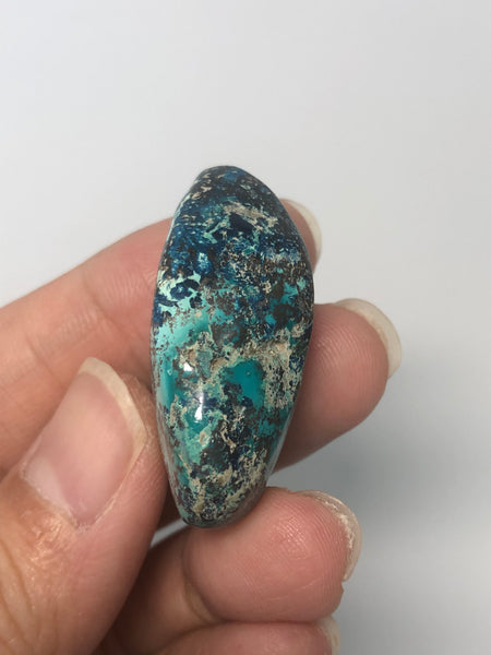 Shattuckite with Chrysocolla Tumbled Stones 14g