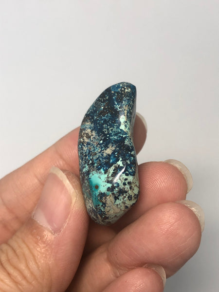 Shattuckite with Chrysocolla Tumbled Stones 14g