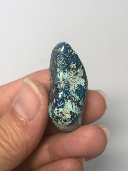 Shattuckite with Chrysocolla Tumbled Stones 14g