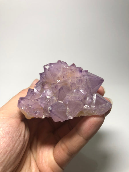 Amethyst Spirit Cactus Quartz Raw Crystals 156g