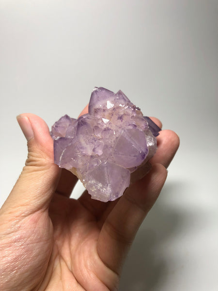 Amethyst Spirit Cactus Quartz Raw Crystals 156g