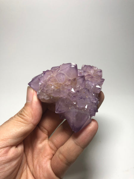 Amethyst Spirit Cactus Quartz Raw Crystals 156g