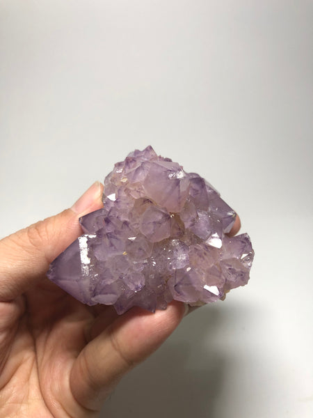 Amethyst Spirit Cactus Quartz Raw Crystals 156g