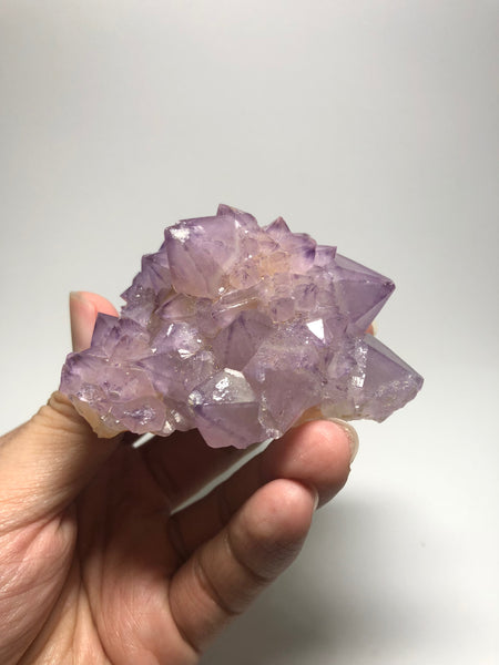 Amethyst Spirit Cactus Quartz Raw Crystals 156g