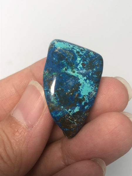 Shattuckite with Chrysocolla Tumbled Stones 15g