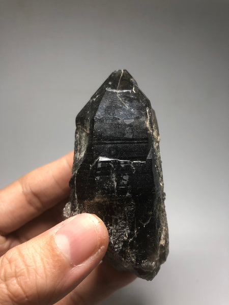 Morion Quartz Raw Crystals 168g